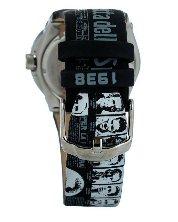 Black Leather Watch