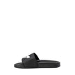 Black Polyester Sandal