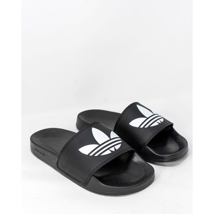 Black Polyester Sandal