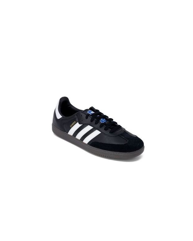 Black Leather Sneaker