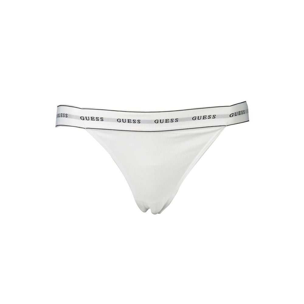 White Cotton Women Thong