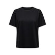 Black Cotton Tops & T-Shirt