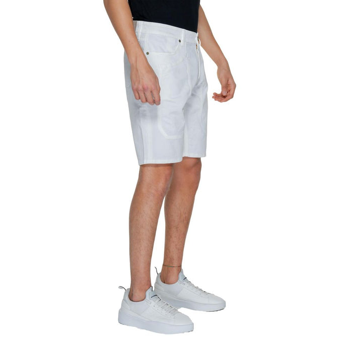 White Cotton Short