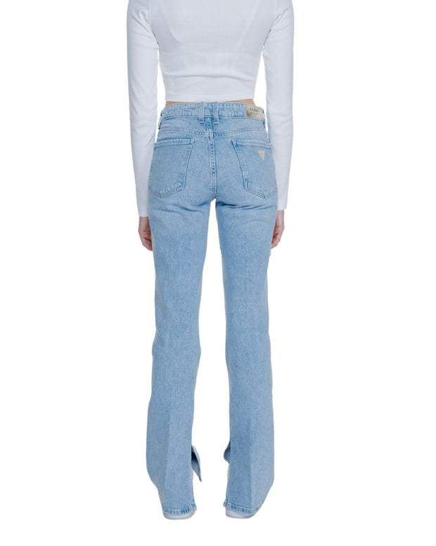 Light Blue Cotton Mom Jean