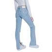 Light Blue Cotton Jeans & Pant