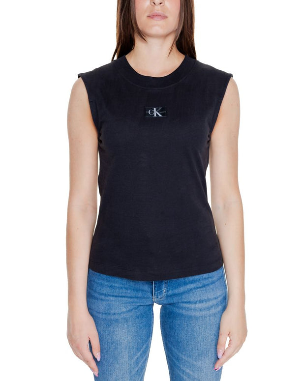 Black Cotton T-Shirt