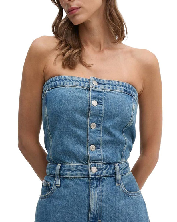 Blue Cotton Long