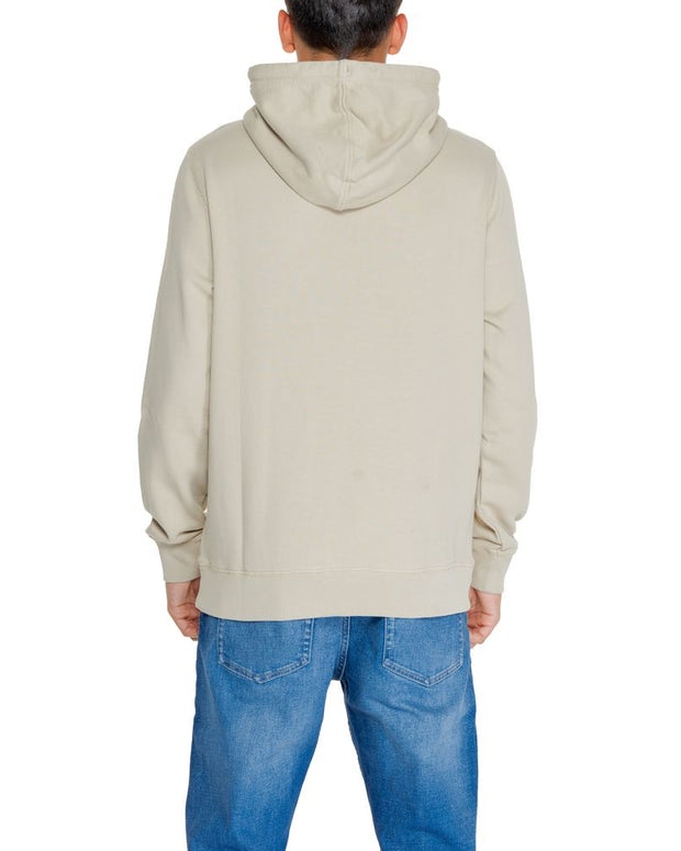 Beige Recycled Cotton Hoody