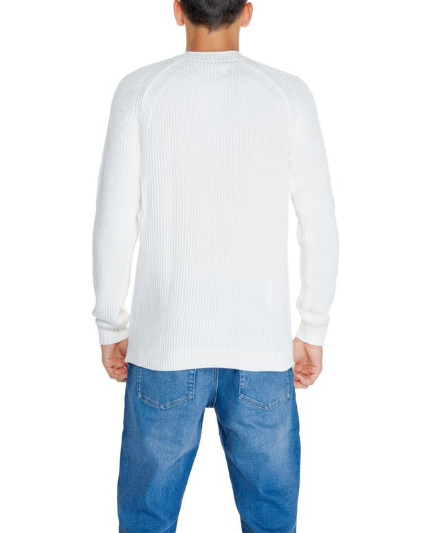 White Organic Cotton Sweater