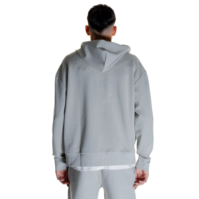 Gray Cotton Hoody