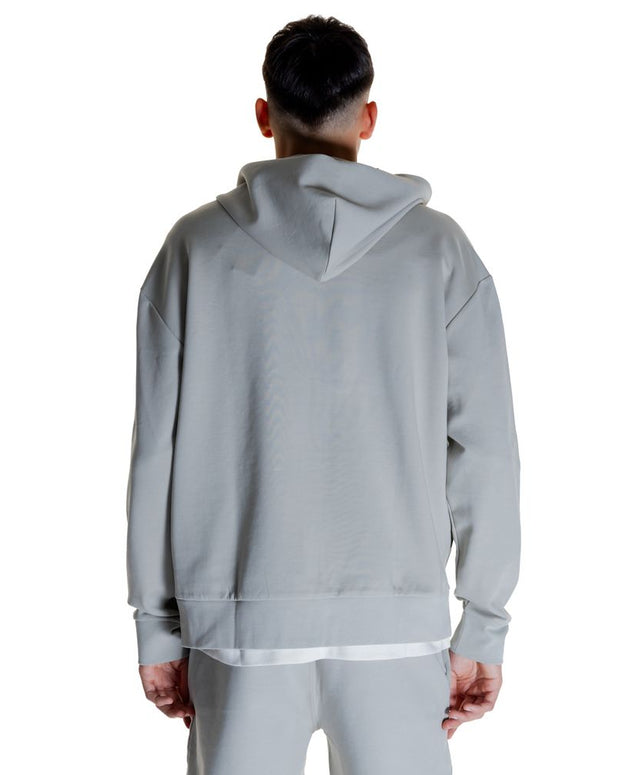 Gray Cotton Hoody