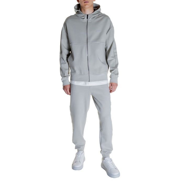 Gray Cotton Hoody
