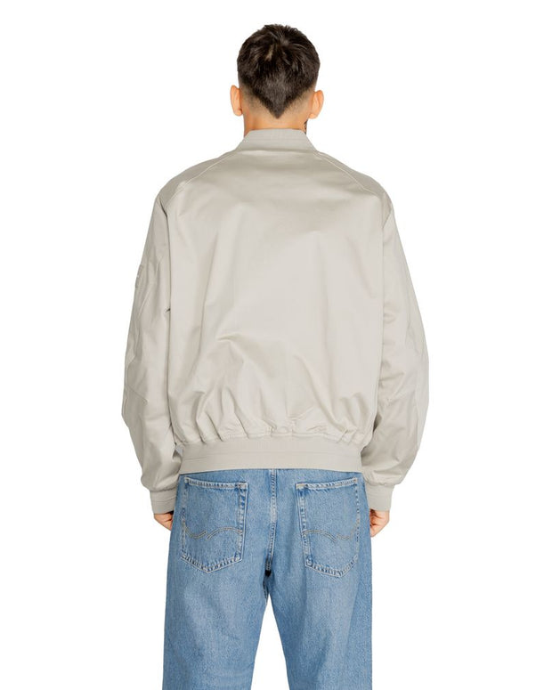 Gray Organic Cotton Jackets & Coat