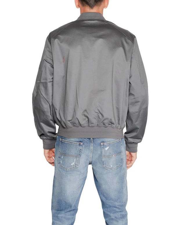 Gray Organic Cotton Jackets & Coat