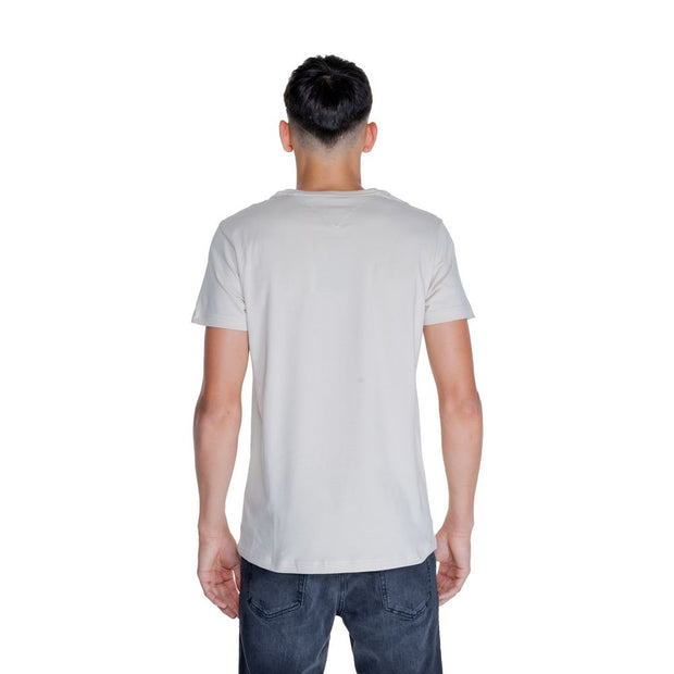 Beige Cotton T-Shirt