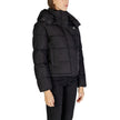 Black Recycled Polyester Jackets & Coat