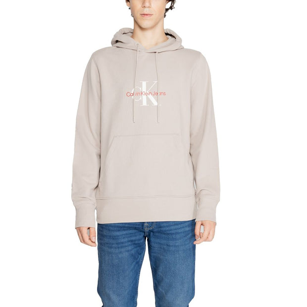 Beige Recycled Cotton Hoody
