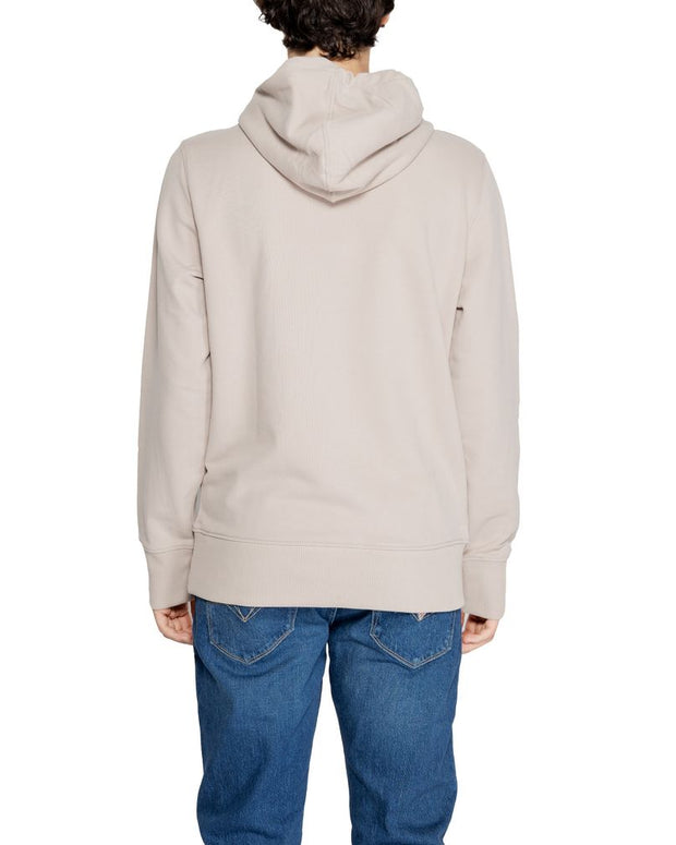 Beige Recycled Cotton Hoody