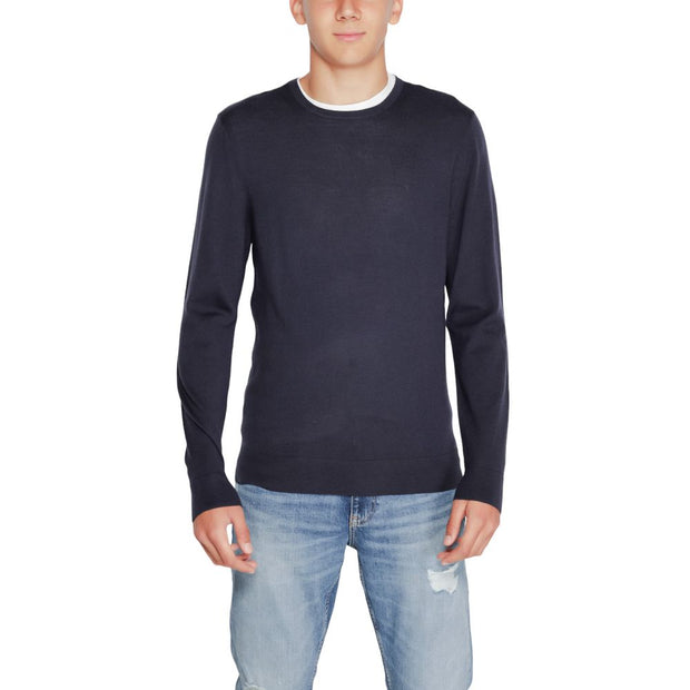Blue Recycled Wool Sportswear