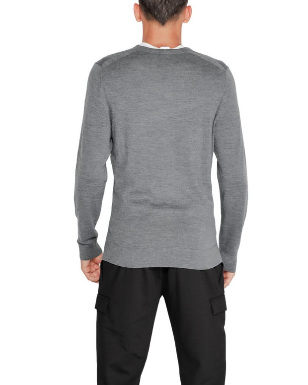 Gray Recycled Wool Sportswear
