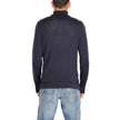 Blue Wool Turtleneck