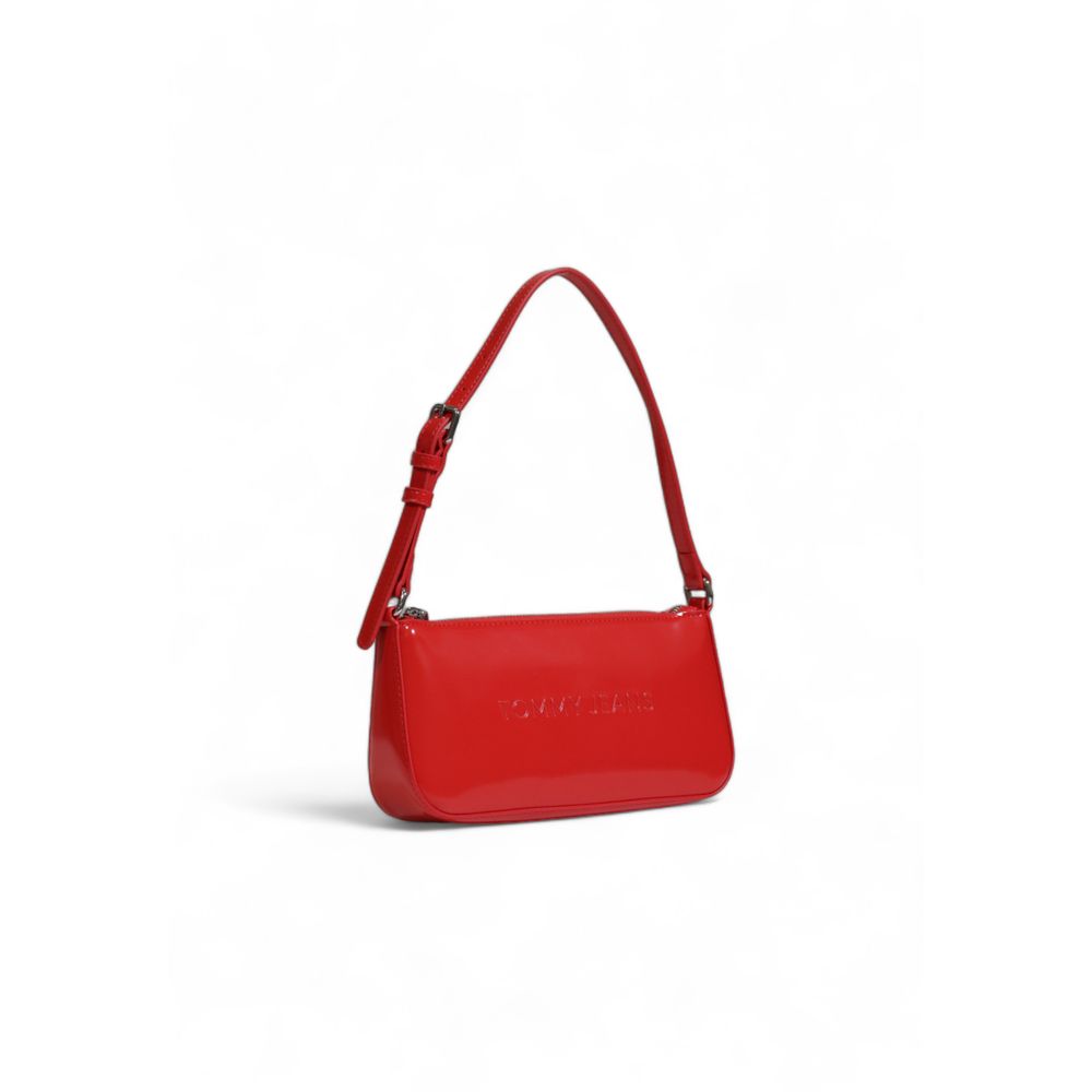 Red Polyethylene Handbag