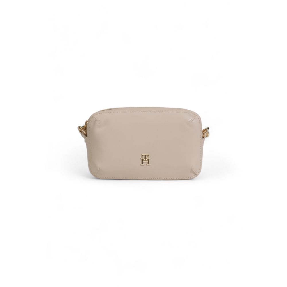 Beige Polyethylene Handbag