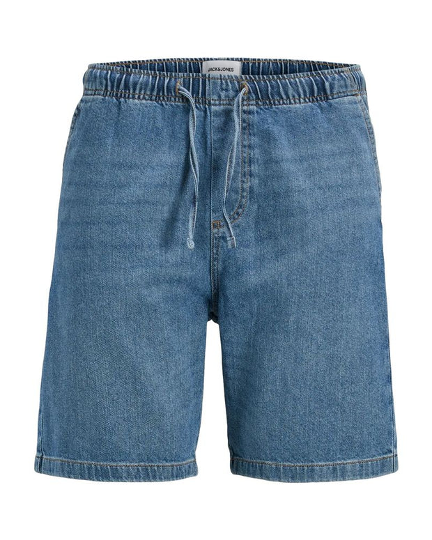 Light Blue Cotton Bermuda Shorts