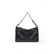 Black Polyester Handbag