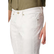 White Cotton Jeans & Pant