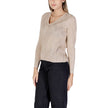 Beige Viscose Tops & T-Shirt