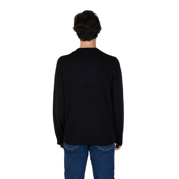 Black Cotton Sweater