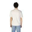 Cream Polyester T-Shirt