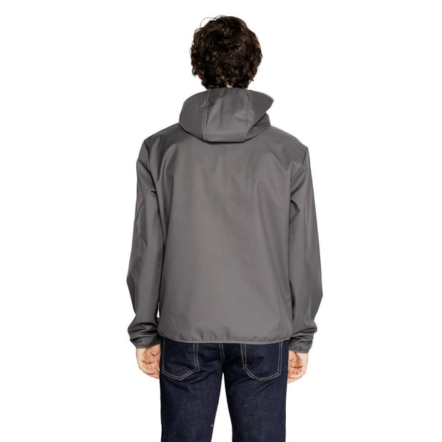 Gray Polyester Jacket