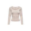 Beige Viscose Sweater