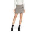 Beige Polyester Skirt