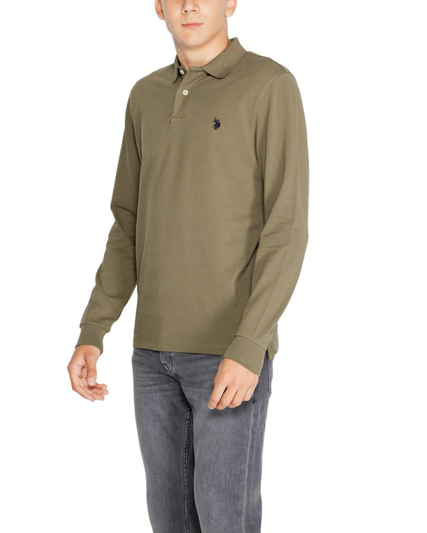 Green Cotton Long Sleeve