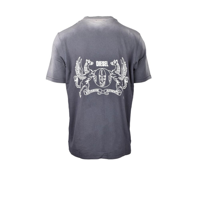 Gray Cotton T-Shirt