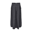 Gray Polyester Skirt