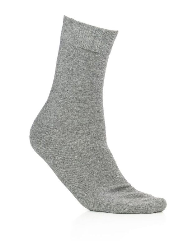 Gray Cotton Socks