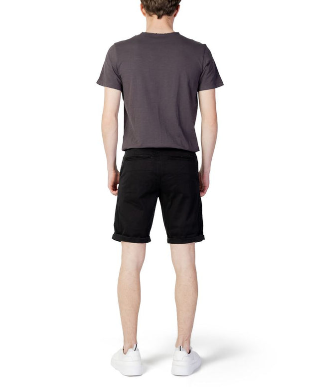 Black Cotton Short