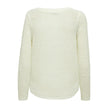 White Polyester Sweater