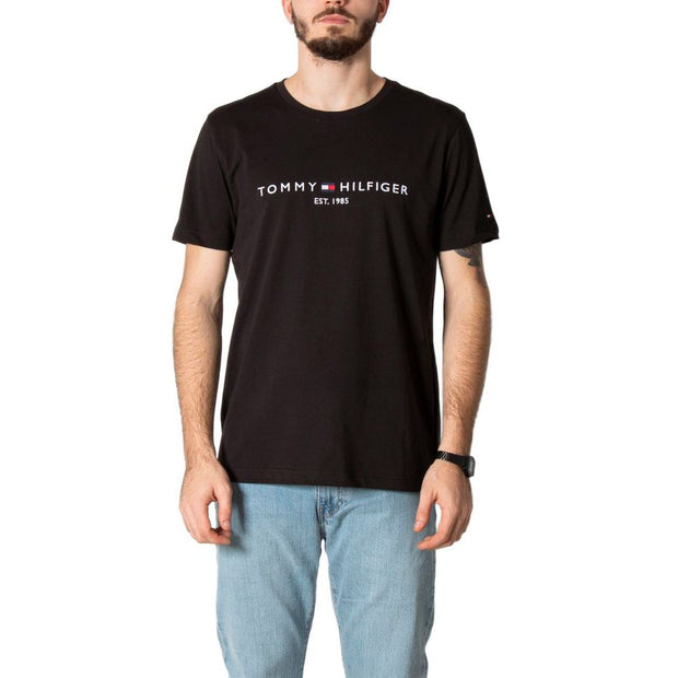 Black Cotton T-Shirt