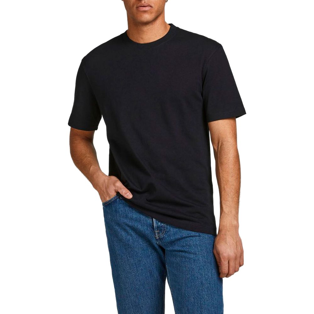 Black Cotton T-Shirt