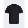 Black Cotton T-Shirt