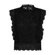 Black Nylon Tops & T-Shirt