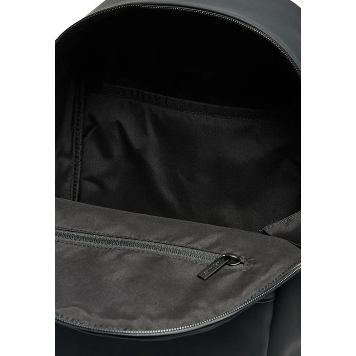 Black Polyester Backpack