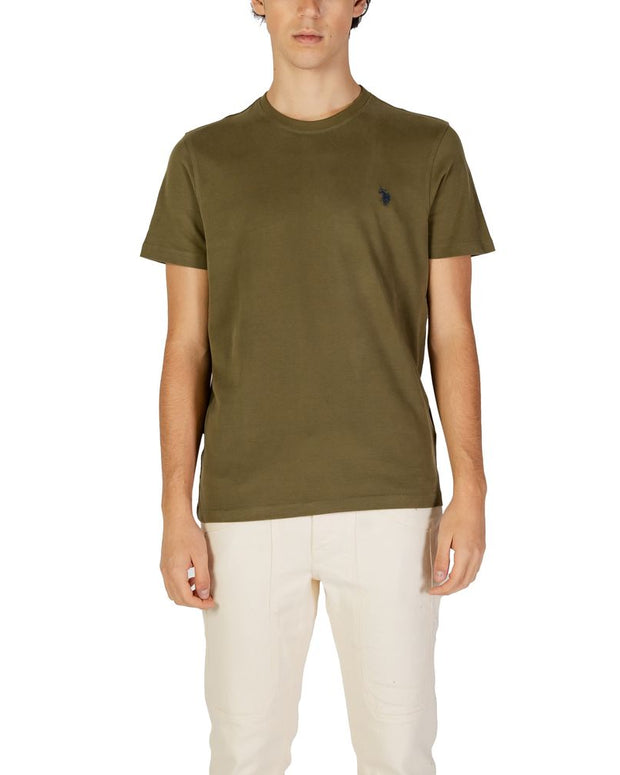 Green Cotton T-Shirt