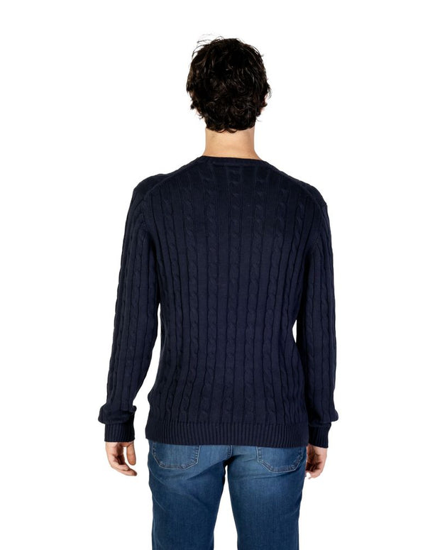 Blue Cotton Sweater