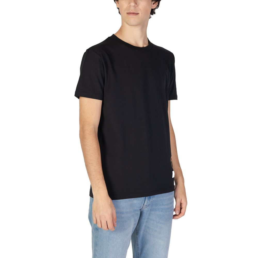 Black Cotton T-Shirt